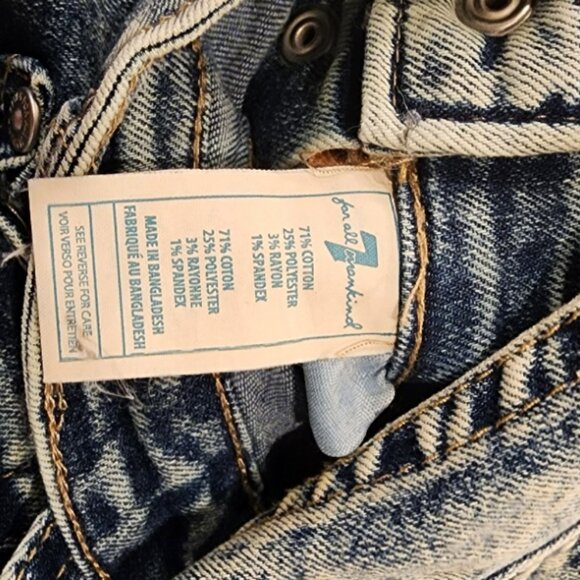 7 For All Mankind 3T Denim Overall Dress - Picture 7 of 8